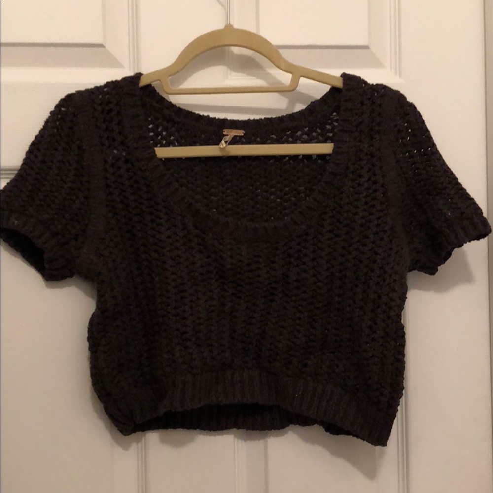 Free people sweater crop